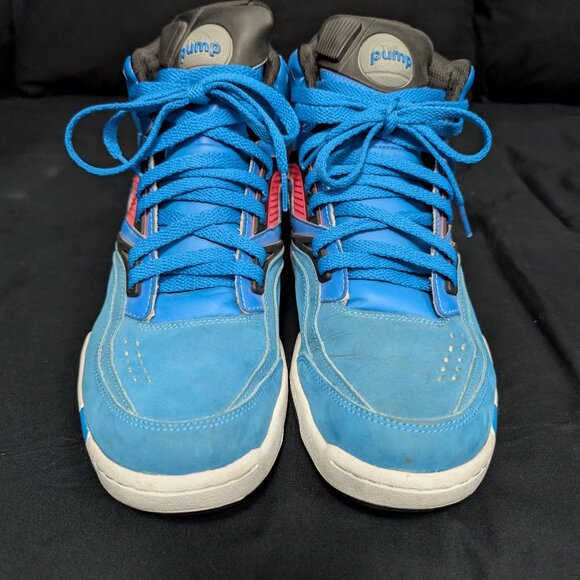 Reebok Twilight Zone Pump - Size 11 - Blue Pink Grey - Picture 2 of 7
